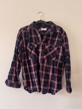 TNA Plaid Button Down in Dakota
